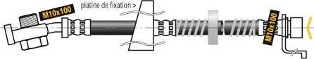 MGA F5301 - Flexible de frein cwaw.fr