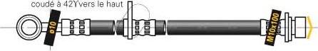 MGA F6454 - Flexible de frein cwaw.fr