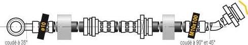 MGA F6025 - Flexible de frein cwaw.fr