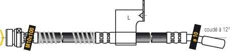 MGA F6881 - Flexible de frein cwaw.fr