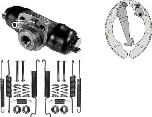 MGA K586550 - Jeu de mâchoires de frein cwaw.fr