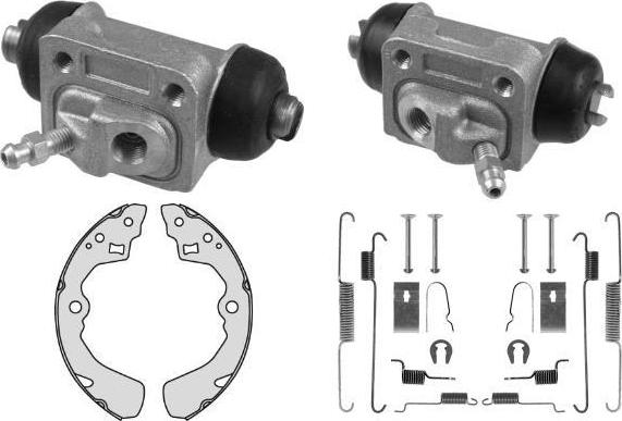 MGA K812971 - Jeu de mâchoires de frein cwaw.fr