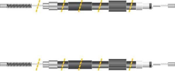 MGA KC4005 - Tirette à câble, frein de stationnement cwaw.fr