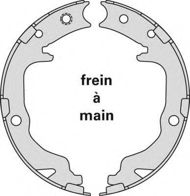 MGA M895 - Jeu de mâchoires de frein, frein de stationnement cwaw.fr