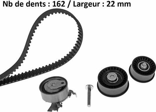 MGA X495H2 - Kit de distribution cwaw.fr