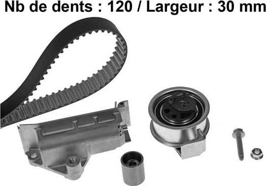 MGA X543H2 - Kit de distribution cwaw.fr