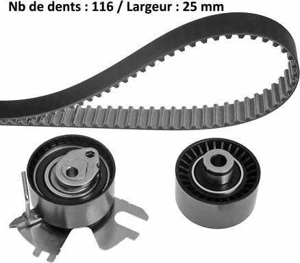 MGA X648H1 - Kit de distribution cwaw.fr