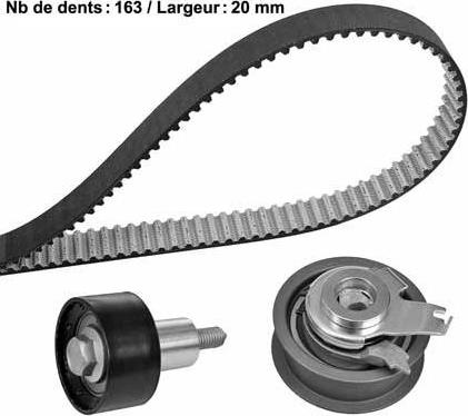 MGA X653H1 - Kit de distribution cwaw.fr