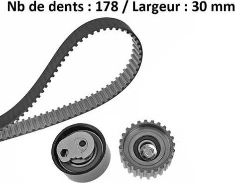 MGA X610H1 - Kit de distribution cwaw.fr