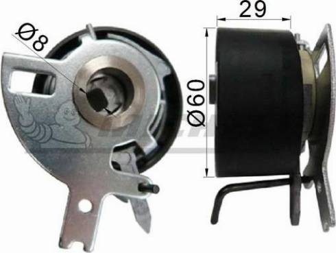 MICHELIN EngineParts SMAMP04470 - Poulie-tendeur, courroie de distribution cwaw.fr