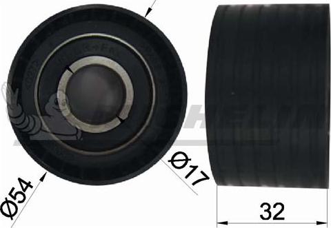 MICHELIN EngineParts SMAMP03015 - Poulie renvoi / transmission, courroie de distribution cwaw.fr