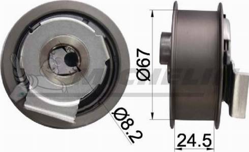 MICHELIN EngineParts SMAMP02405 - Poulie-tendeur, courroie de distribution cwaw.fr