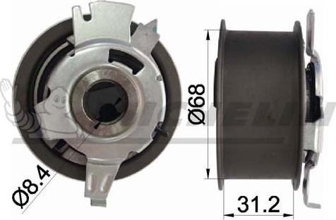 MICHELIN EngineParts SMAMP02422 - Poulie-tendeur, courroie de distribution cwaw.fr