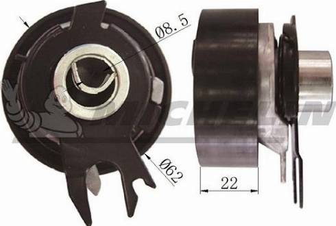 MICHELIN EngineParts SMAMP02302 - Poulie-tendeur, courroie de distribution cwaw.fr