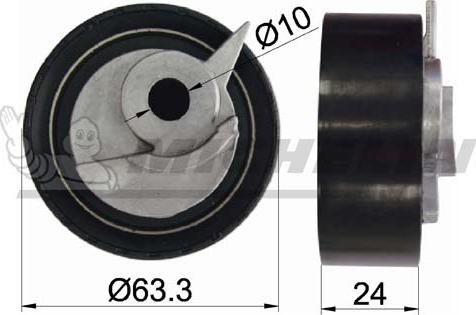 MICHELIN EngineParts SMAMP02336 - Poulie-tendeur, courroie de distribution cwaw.fr