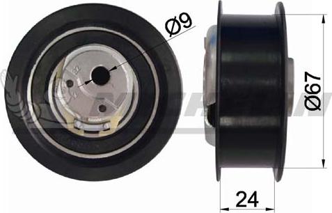 MICHELIN EngineParts SMAMP02374 - Poulie-tendeur, courroie de distribution cwaw.fr