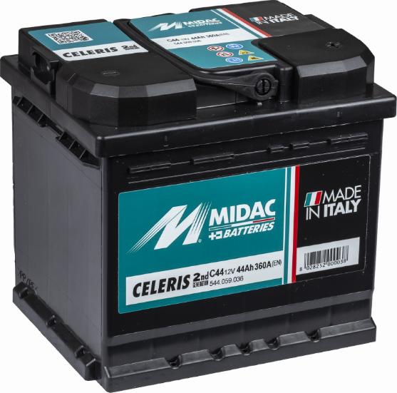 MIDAC C50 - Batterie de démarrage cwaw.fr