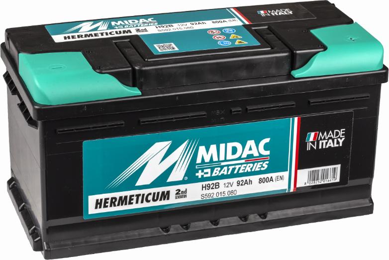 MIDAC H92B - Batterie de démarrage cwaw.fr