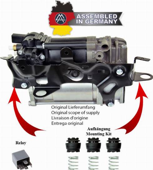 MiesslerAutomotive K05L-M102-1218 - Compresseur, système d'air comprimé cwaw.fr