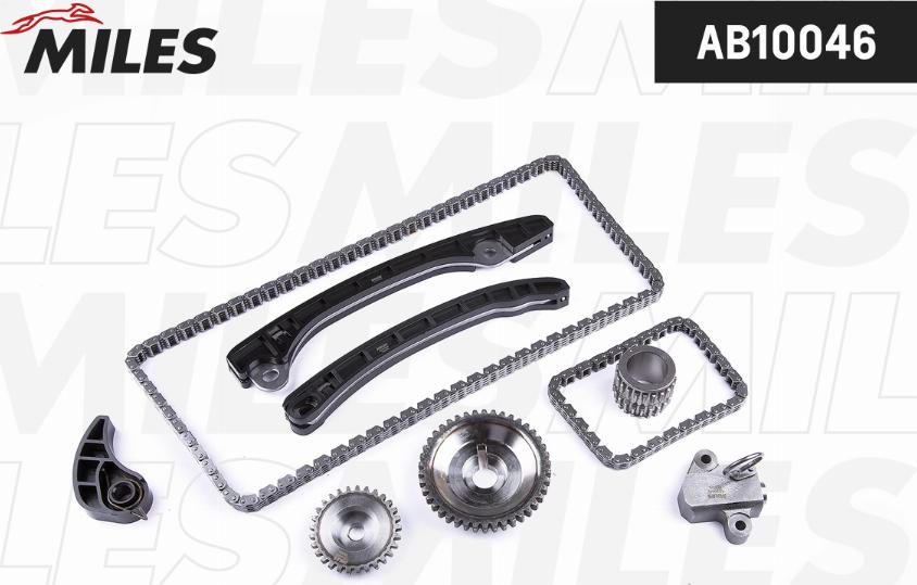 Miles AB10046 - Kit de distribution par chaîne cwaw.fr