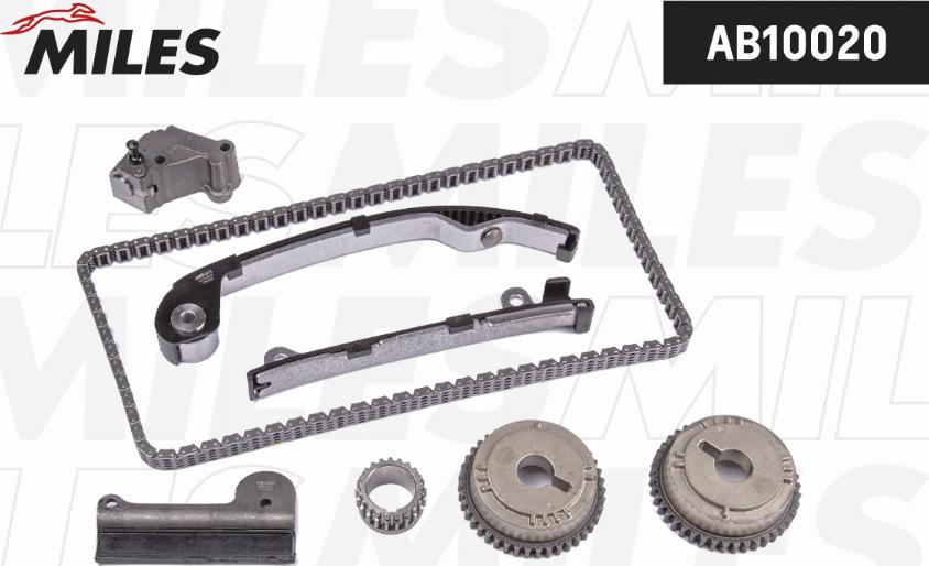 Miles AB10020 - Kit de distribution par chaîne cwaw.fr