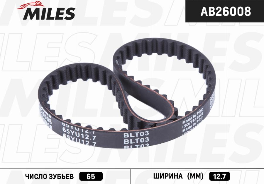 Miles AB26008 - Courroie de distribution cwaw.fr