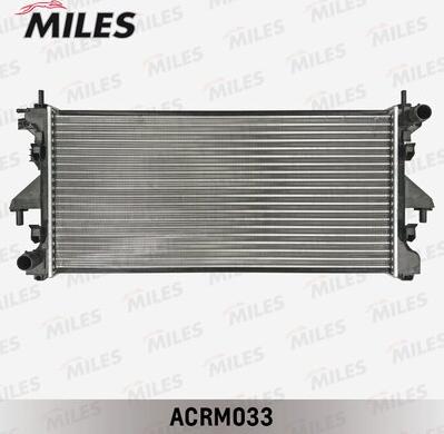 Miles ACRM033 - Radiateur, refroidissement du moteur cwaw.fr