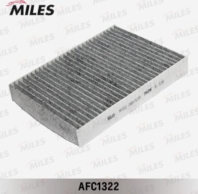 Miles AFC1322 - Filtre, air de l'habitacle cwaw.fr