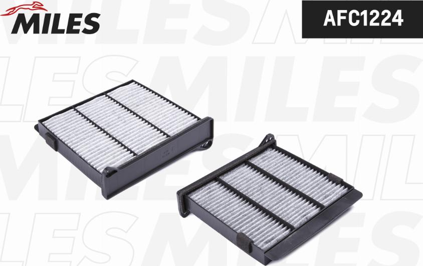 Miles AFC1224 - Filtre, air de l'habitacle cwaw.fr