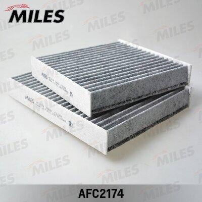 Miles AFC2174 - Filtre, air de l'habitacle cwaw.fr