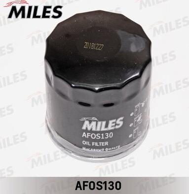 Miles AFOS130 - Filtre à huile cwaw.fr