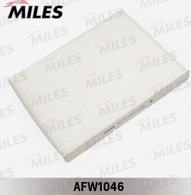 Miles AFW1046 - Filtre, air de l'habitacle cwaw.fr