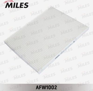 Miles AFW1002 - Filtre, air de l'habitacle cwaw.fr