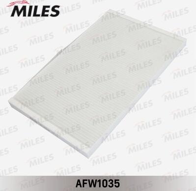 Miles AFW1035 - Filtre, air de l'habitacle cwaw.fr