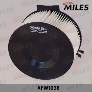 Miles AFW1036 - Filtre, air de l'habitacle cwaw.fr