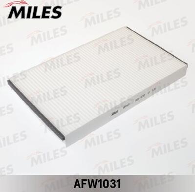 Miles AFW1031 - Filtre, air de l'habitacle cwaw.fr