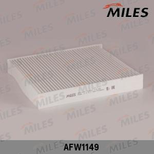 Miles AFW1149 - Filtre, air de l'habitacle cwaw.fr