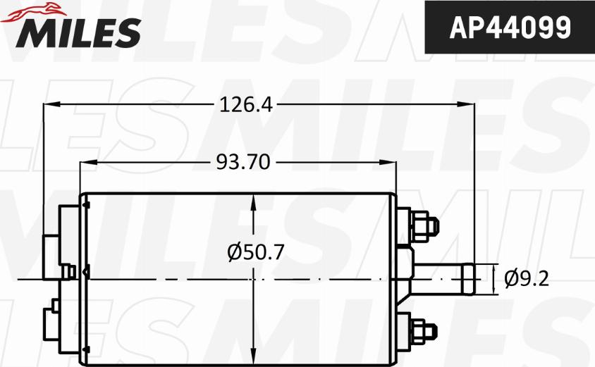 Miles AP44099 - Pompe à carburant cwaw.fr