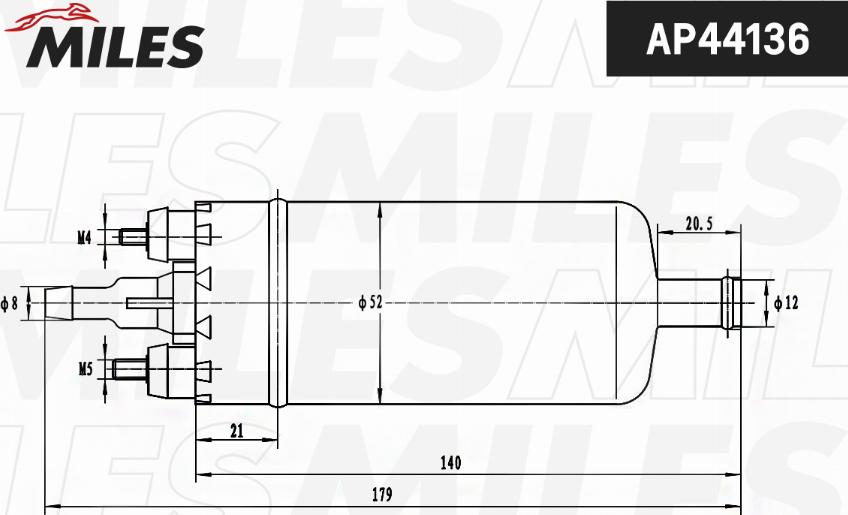 Miles AP44136 - Pompe à carburant cwaw.fr