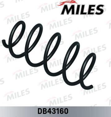 Miles DB43160 - Ressort de suspension cwaw.fr