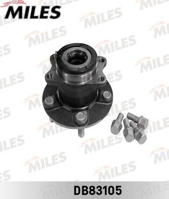 Miles DB83105 - Kit de roulements de roue cwaw.fr