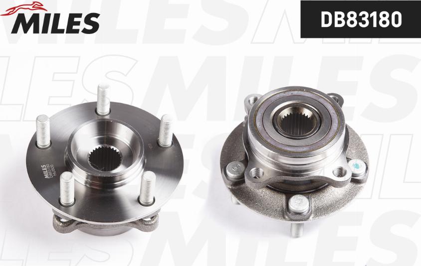 Miles DB83180 - Kit de roulements de roue cwaw.fr