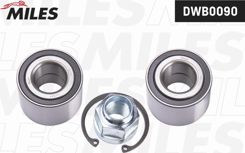 Miles DWB0090 - Kit de roulements de roue cwaw.fr