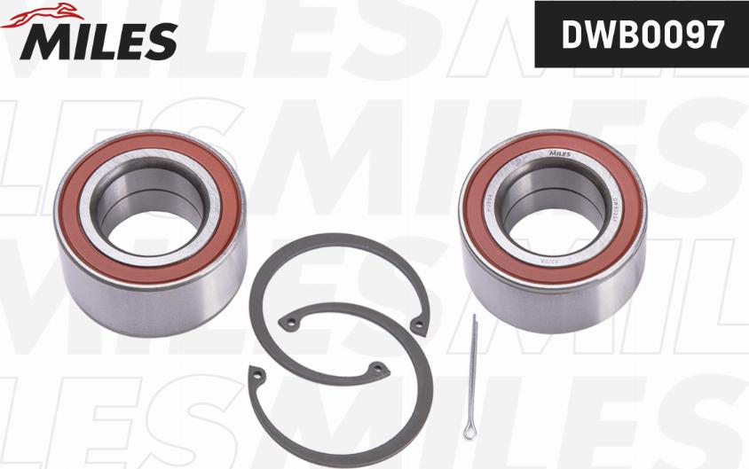 Miles DWB0097 - Kit de roulements de roue cwaw.fr