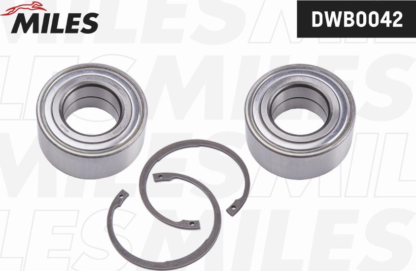 Miles DWB0042 - Kit de roulements de roue cwaw.fr