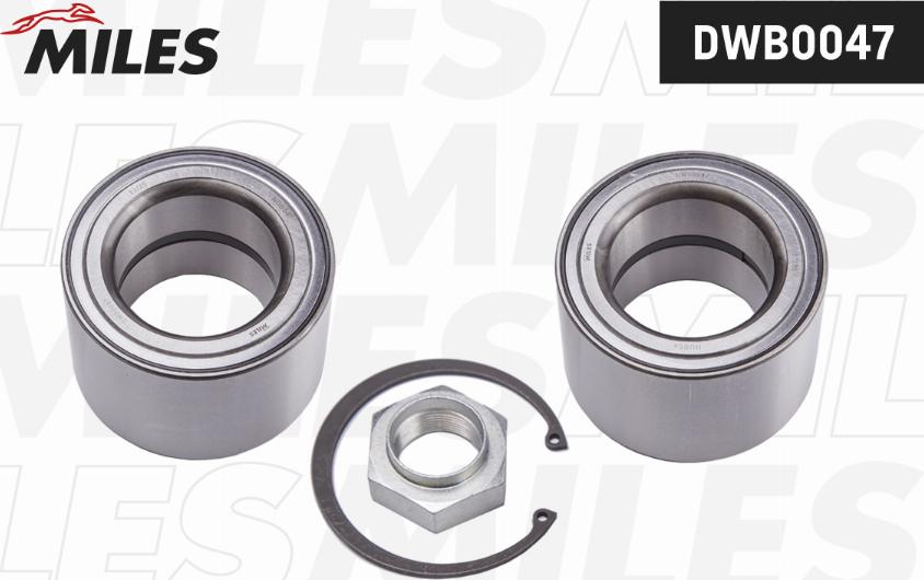 Miles DWB0047 - Kit de roulements de roue cwaw.fr