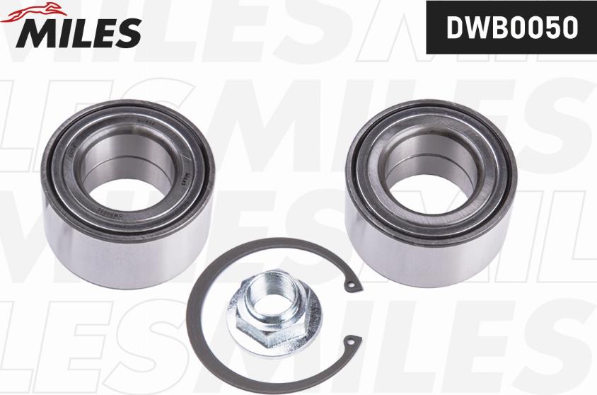 Miles DWB0050 - Kit de roulements de roue cwaw.fr