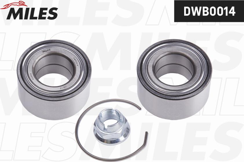 Miles DWB0014 - Kit de roulements de roue cwaw.fr