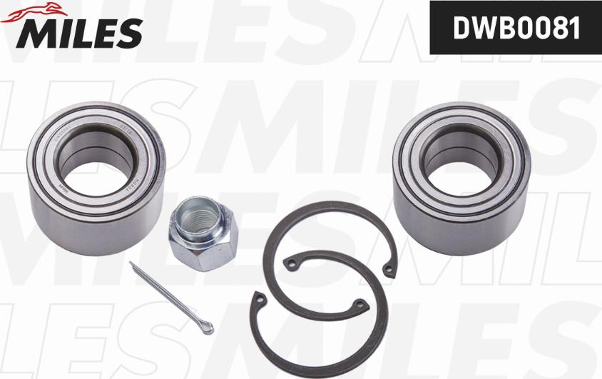 Miles DWB0081 - Kit de roulements de roue cwaw.fr