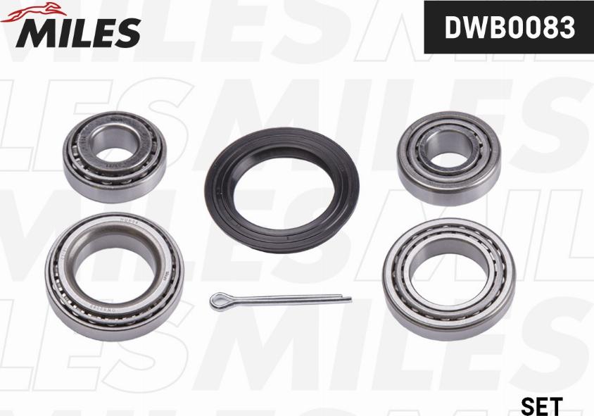 Miles DWB0083 - Kit de roulements de roue cwaw.fr